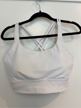 Lululemon Strappy Sports Bra – Size 12 (White)